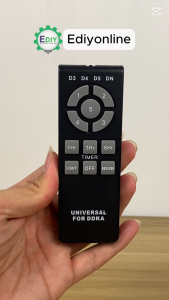 【𝐅𝐑𝐄𝐄 𝐁𝐀𝐓𝐓𝐄𝐑𝐘 𝐀𝐀𝐀𝐗𝟐】 Replacement Ceiling Fan Remote Control For DEKA SHARP KRONOS SBE D3 D4 D5 DN PJC116BK PJC116WH PJCB156