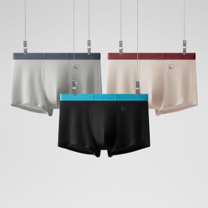 Bananain | Men Breathable Ice Silk Trunks