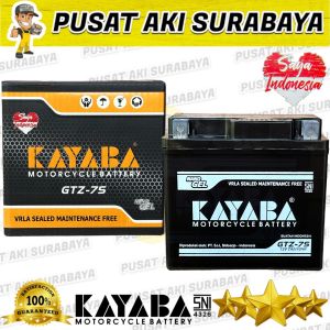 PRODUK ORIGINAL KAYABA GTZ7S AKI KERING MOTOR FINO GRANDE R15 NMAX NEW GEAR 125 FAZZIO MTZ6S YTZ6V GTZ6V