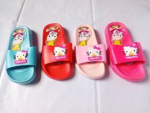 sandal anak cewek  sandal impor. anak sandal anak karet /jelly sandal anak hello kitty sandal anak usia 2 tahun  sampai 9 tahub