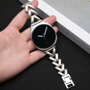 Luxury Watch Band for Samsung Galaxy Watch 8 40mm 44mm Women Stainless Steel Bracelet For Samsung Galaxy Watch Classic 46mm Belt