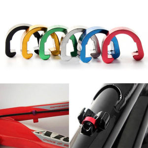 10pcs Bicycle C-shaped Buckle Aluminum Alloy Tubing Buckle C-shaped Buckle Fixed Buckle Brake Line Tube Fixed Buckle
