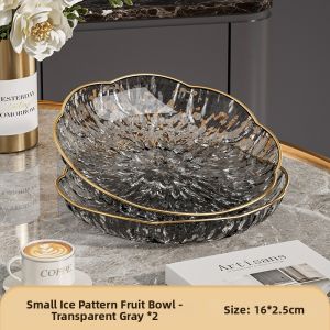 LUOCHENG | Elegant Luxury Fruit Plate for Home Use