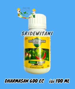 INSEKTSIDA DARMASAN / DHARMASAN 600 EC isi 500 ML Pengendali Hama Ulat Ampuh
