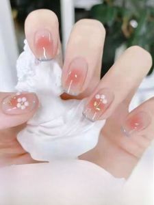 MONLEYTA | Handmade Nail Art Stickers Short And Long Wearing False Nails Premium Feel For Autumn And Winter New 2025 Collection