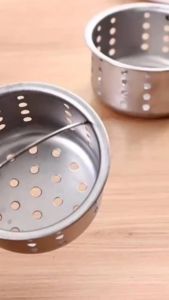 Murah Banget - Alat Saring Wastafel Stainless Steel / Penyaring Lubang Wastafel Anti Tersumbat / Saringan Keranjang Dapur