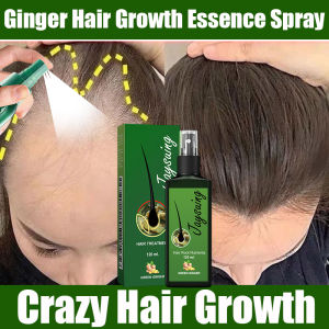 ginger hair growth spray herbal essence hair treatment hair tonic growth 120ml