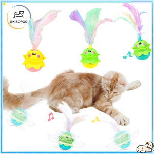 SKISOPGO Cats Tumblers Ball Toy Interactive for Indoor Cats Pets Training Play Toys Kitten Cat Tumbler Toys Pet Supplies