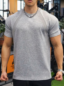 JSGJ | Muscle Fit Workout T-Shirt Short Sleeve