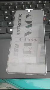BAHAN TEBAL TEMPERED GLASS KACA PRIVACY FULL LAYAR OPPO A58
