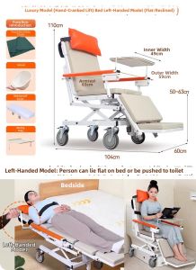 Multi-Function Elderly Mover For Disabled Patients At Home