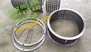 Khung lắp sàng nghiền bột cho máy Toàn Phát