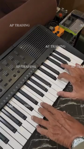Yamaha PSR-E283 Original 61-Key Portable Professional Electronic Keyboard Organ with LCD Display | 410 Voices | 150 Styles | Beginner Piano | AP Trading (Original)