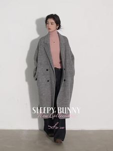 Double-faced Wool Coat For Petite Women Winter