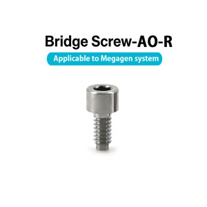 JNSUR 5pcs Screws & Abutment Replica for Megagen Composite Bridge Dental Implant Processing Accessories Lab Material Dentiststry