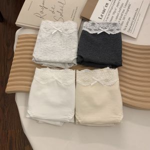 Quần Lót Ren Cotton Kháng Khuẩn 7A Cạp Giữa Cho Nữ Mùa Đông Quần Tam Giác Thoải Mái Thoáng Khí Quần Lót Cotton Nguyên Chất