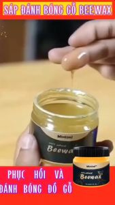 Bộ 2 Sáp ong Beewax Đánh Bóng Sàn Gỗ Đồ Gỗ Chống Thấm Nước tăng sức chịu mài mòn