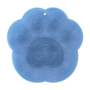 Foot Scrubber Bath MatExfoliating Dead Skin Foot BrushWall Mounted Back Massager with Suction CupsDeep Cleansing Foot