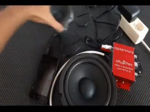 COD TaffSTUDIO Amplifier Mini Penguat Suara Audio Mobil Karaoke Home Di Rumah Full Bass / HiFi Stereo Amplifier Speaker Audio 2 Channel Warna Merah 20W - HY-2001 / Ampli Mini Power Audio Kecil / amp Super Bass terbaik terlaris rekomended paling top bagus