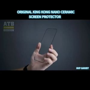 ATB King Kong Nano Ceramic iP Phone 11 12 13 14 15 16 16e Pro Max Plus XR X Xs Max Soft Ceramic Flim Screen Protector