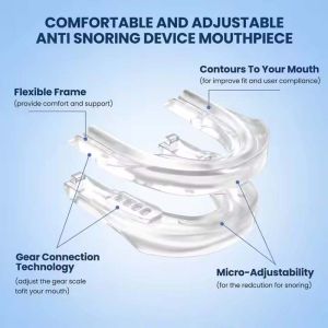 Adjustable Anti-Snore Mouthpiece: A Comfortable Snoring Solution