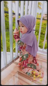JILBAB BAYI - ROPEL BAYI usia 0-3 Tahun JILBAB ANAK KERUDUNG ANAK JILBAB ANAK PEREMPUAN
