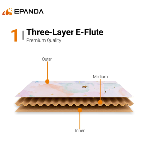 Printed Corrugated Mailer Box Kotak Pos Pizza Box Colour Gift Packaging Box Hadiah Cardboard Box
