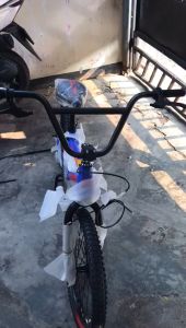 Sepeda Anak Laki BMX 20 Inch MORISON 8125 AX DB Rem Disc Brake Ban 2.40 Cakram depan belakang