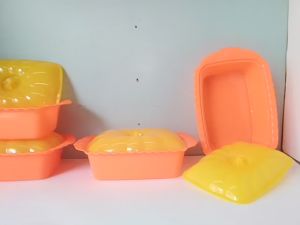 Basi segi tutup/Tempat Sayur segi tutup BSLM-8832 / Lovenia / Plastik