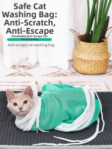 Hadassah | Nail Trimming Scratch Prevention Cat Bathing Bag