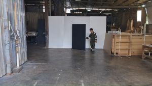 Hatton Mobile Partition Panel With Roller Caster | Wheels | Castor | Screen Space Dividers | Barrier | Separator Room Space | ( Max 1pcs in 1 Order )