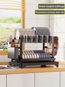 Nordic Storage Organizer Dish Drainer Drying Kitchen Rack sink Holders Tray For Plates Bowl Table Kitchen rak