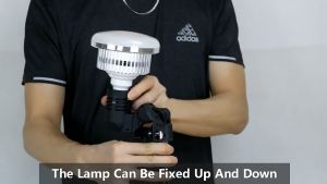 New E27 LED Bulb Selfie Light with Desk Clip Stand Dimmable Photography Lights Photo Studio Soft Lamp Daylight Bulb Kit Softbox