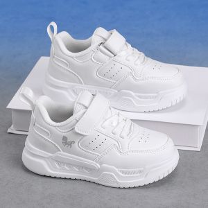 Bad Duck Yellow Duckling Boys Shoes Waterproof Leather Panel Casual Sports Shoes Spring Autumn New Style Student Leisure Shoes