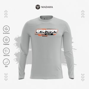 Madaha Kaos Baju Lengan Panjang Dry fit Jersey Olahraga Pencak silat Sakti