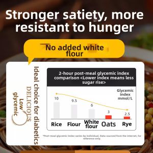 Diabetic Friendly Buckwheat Noodles 0g Fat No Sugar