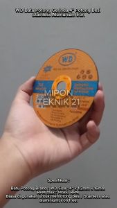 WD Batu Potong Gerinda 4" Potong Besi Stainless Alumunium Iron