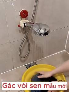 [HCM] Giá đỡ vòi hoa sen treo vòi hoa sen hút chân không di chuyển dễ gác vòi sen gắn vòi sen -DA888