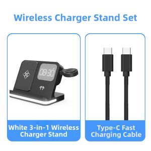 Aresh | 3-in-1 Wireless Charger iPhone Watch AirPods