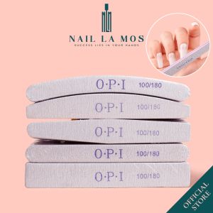Dũa móng O.P.I loại dày 5 hình chuyên dụng cho dân làm móng - Dũa loại cứng dùng bền một lốc 25 chiếc