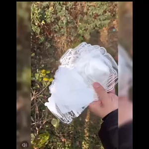 ที่คั่นหนังสือ 20ชิ้น แบบใส ลายดอกไม้แห้ง DIY  แฮนด์เมด bookmark