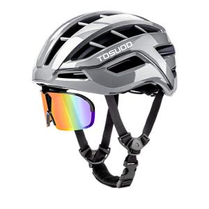 TOSUOD | Bike Helmet with Color-changing Sunglasses