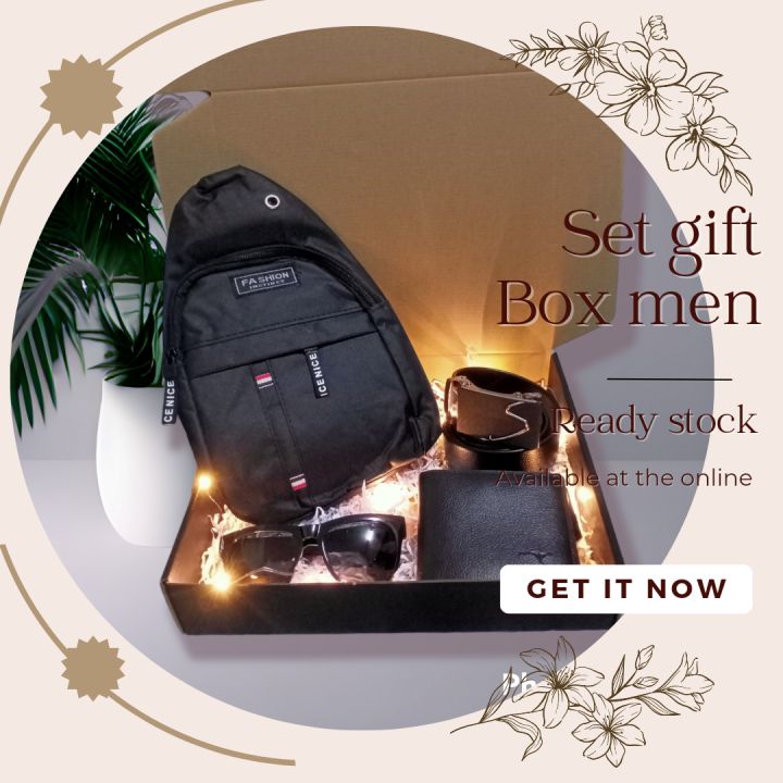 SET GIFT BOX ACCESSORIES MEN BAJET Lazada