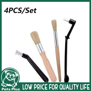 ★Same Day Shipping★ Coffee Grinder Cleaning Brush Espresso Steam Wand Brush Durable To Use Wooden Coffee Grinder Machine Cleaning Brush Gift Coffee-Machine-Cleaning-Set