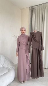 GAMIS SHABIRA MATT CERUTY BABYDOLL BUSUI FRIENDLY GAMIS WANITA MUSLIM MEWAH DAN ELEGANT / GAMIS KONDANGAN WANITA / GAMIS WANITA MUSLIMAH KEKINIAN / GAMIS SLIMFIT / GAMIS LEBARAN