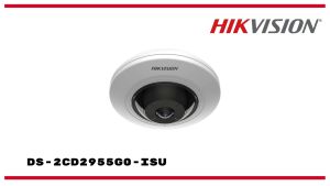 Hikvision 5MP 5 Megapixel 180 Fisheye IP Network Turret CCTV Camera H.265+ 8m IR WDR Audio Alarm DS-2CD2955G0-ISU