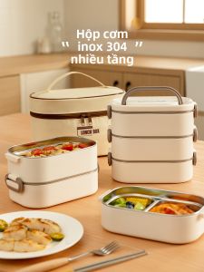 YYIEDERNG | Hộp Cơm Bằng Inox Giữ Nhiệt 24 Giờ Phù Hợp Với Người Đi Làm An Toàn Khi Sử Dụng Lò Vi Sóng