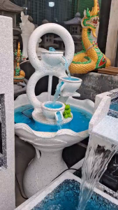 น้ำพุเลข 8 ยอดน้ำพุเลข 8 มงคล เหมาะสำหรับลูกค้าที่มีบ่ออยู่แล้ว