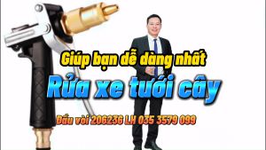 Vòi nước vòi phun nước rửa xe tưới cây tăng áp + bộ dây bơm nước 3m cao cấp TLG 206400