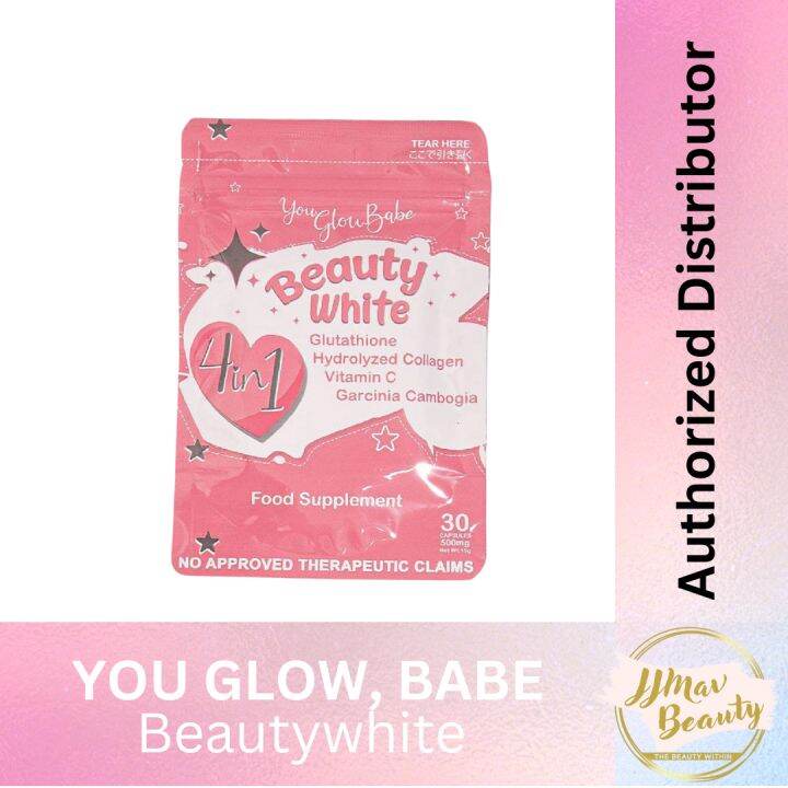 Beauty White Intense Whitening Glutathione Capsule by You Glow, Babe ...